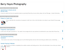 Tablet Screenshot of barryhayesphoto.com